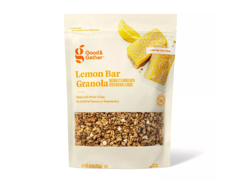 Good & Gather Lemon Bar Granola