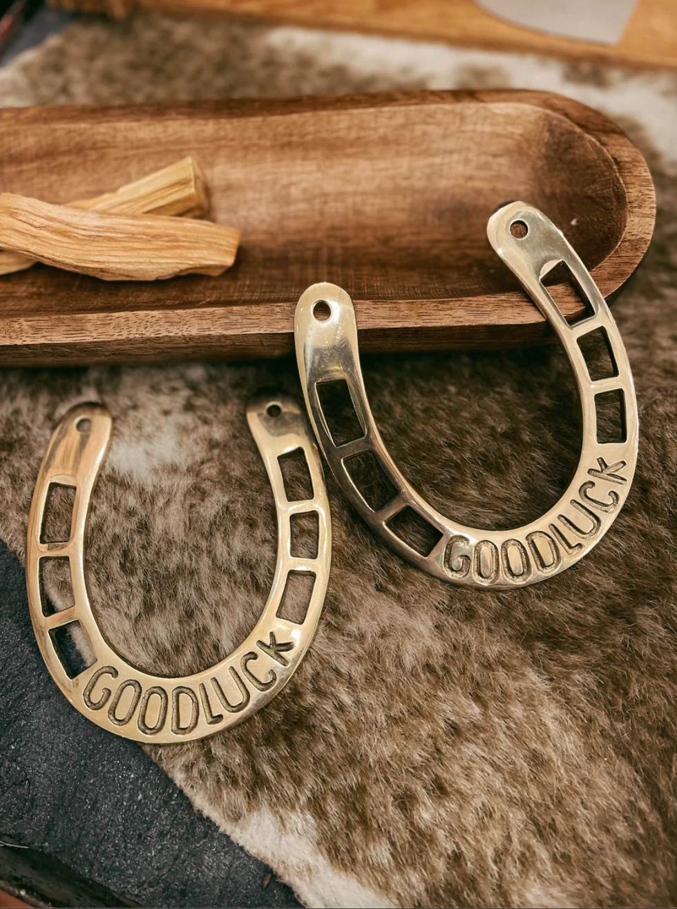 Good Luck Horseshoe Wall Hanging