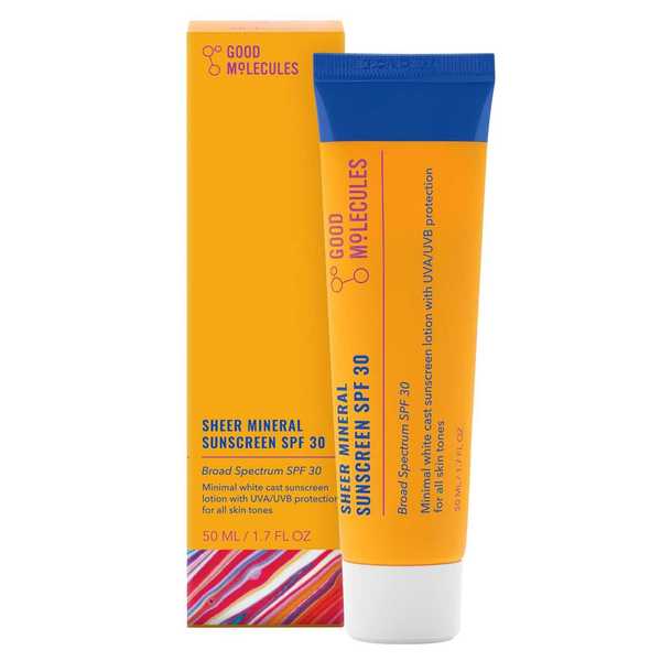Good Molecules Sheer Mineral Sunscreen SPF 30