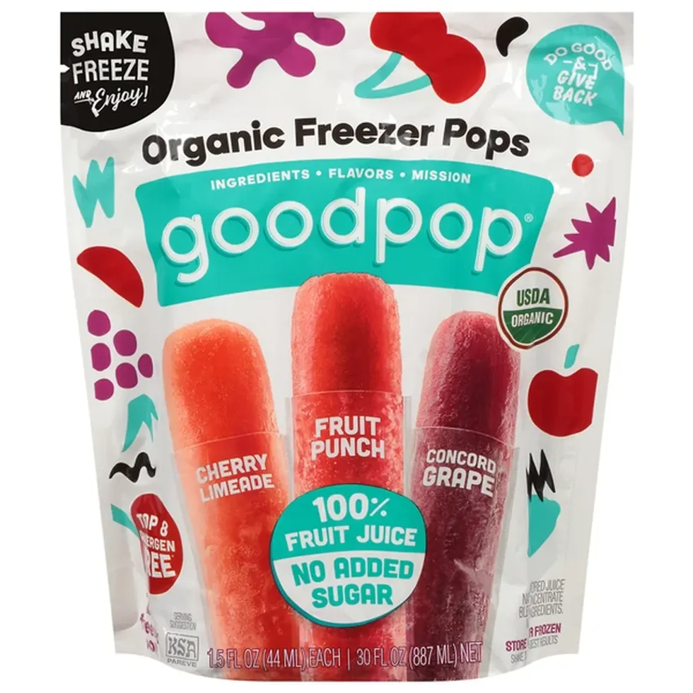 Goodpop Organic Freezer Pops