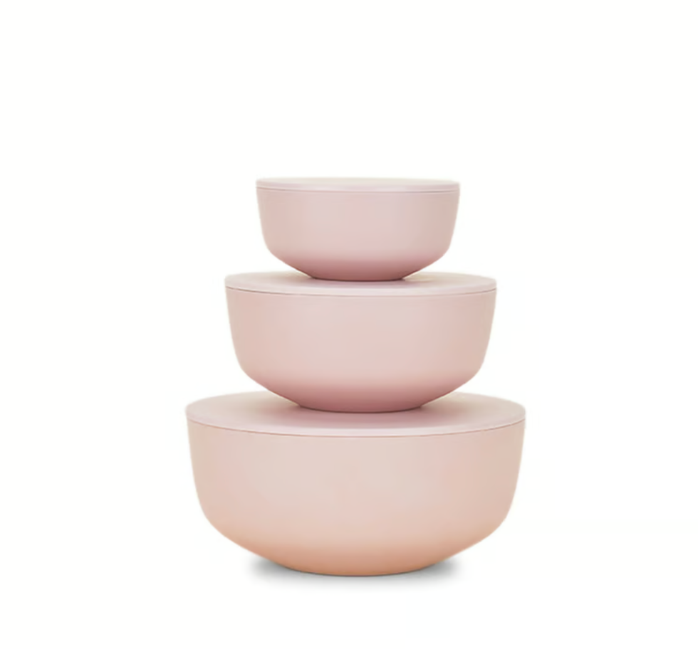 GOOP Essential Lidded Bowls, Set of 3