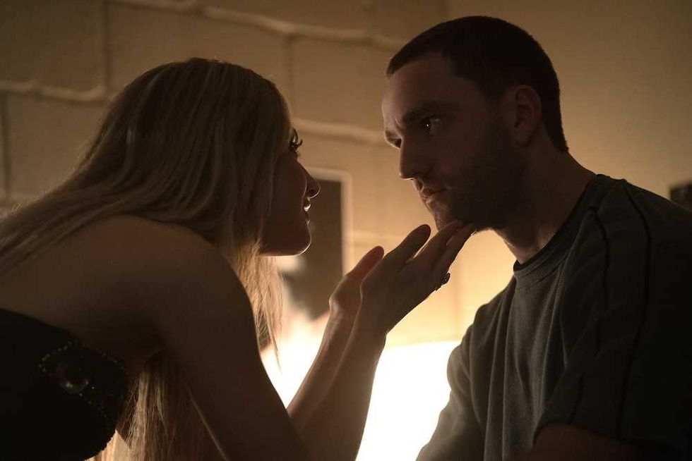 Grace Van Patten and Jackson White in Tell Me Lies season 3