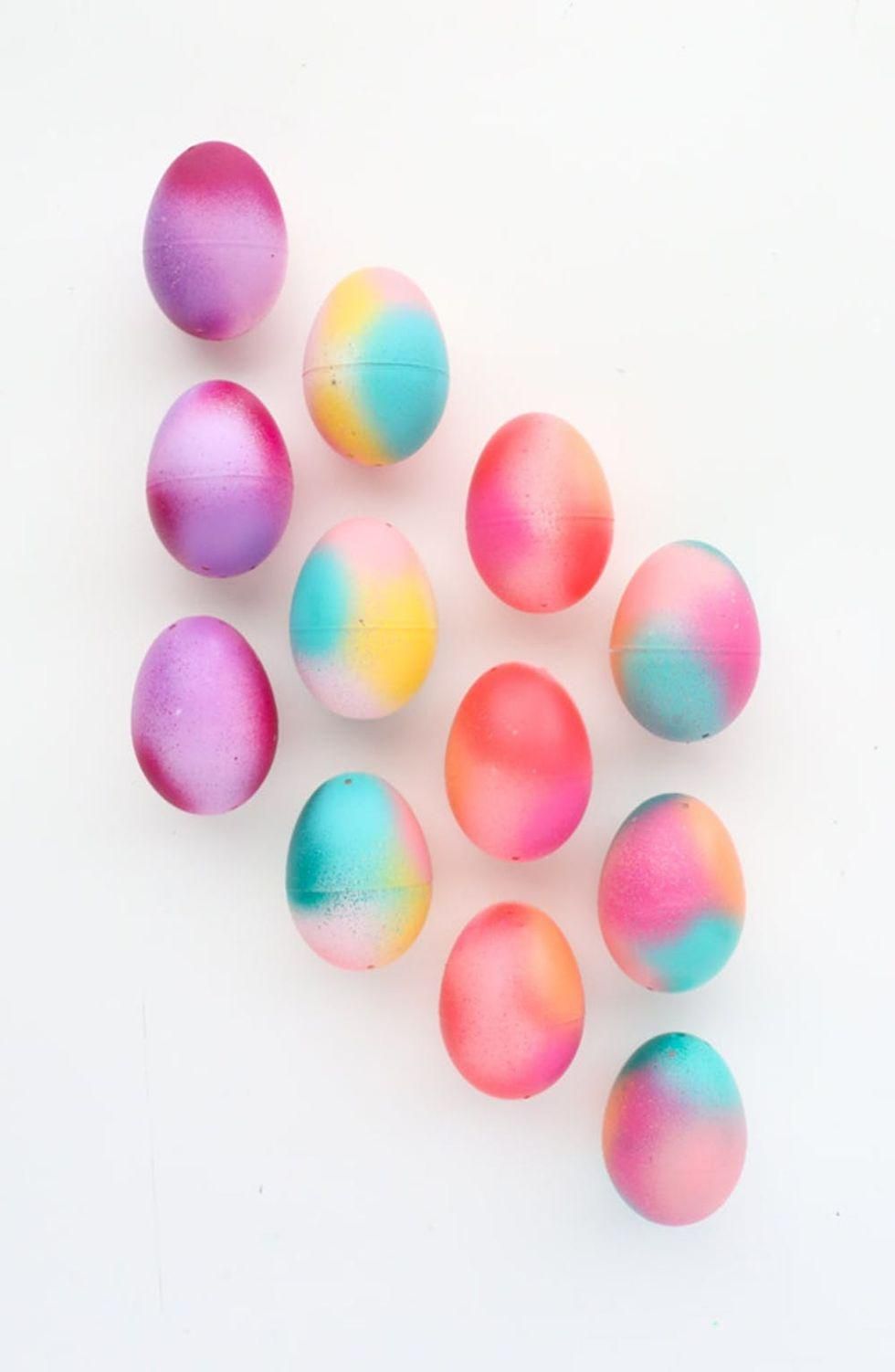 Gradient Easter Eggs