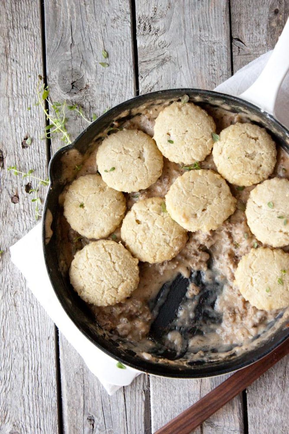Grain-Free Biscuits and Gravy