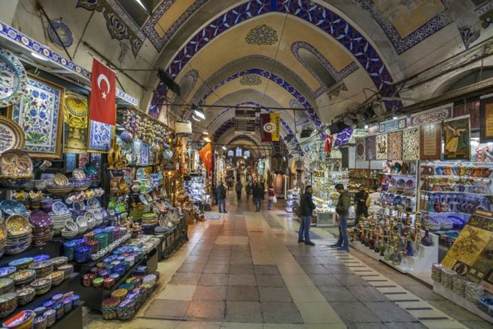 grand bazaar instanbul turkey