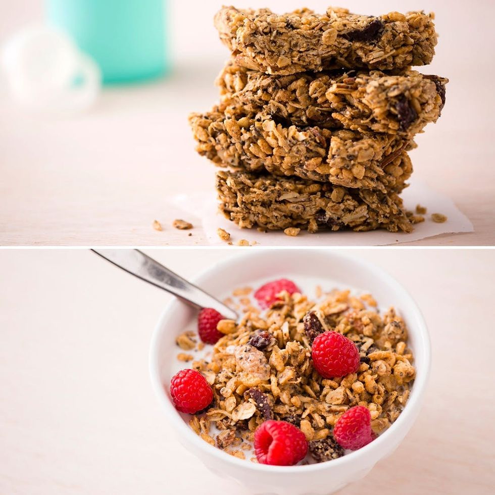 Power Up With Coconut Almond Chia Granola Brit + Co