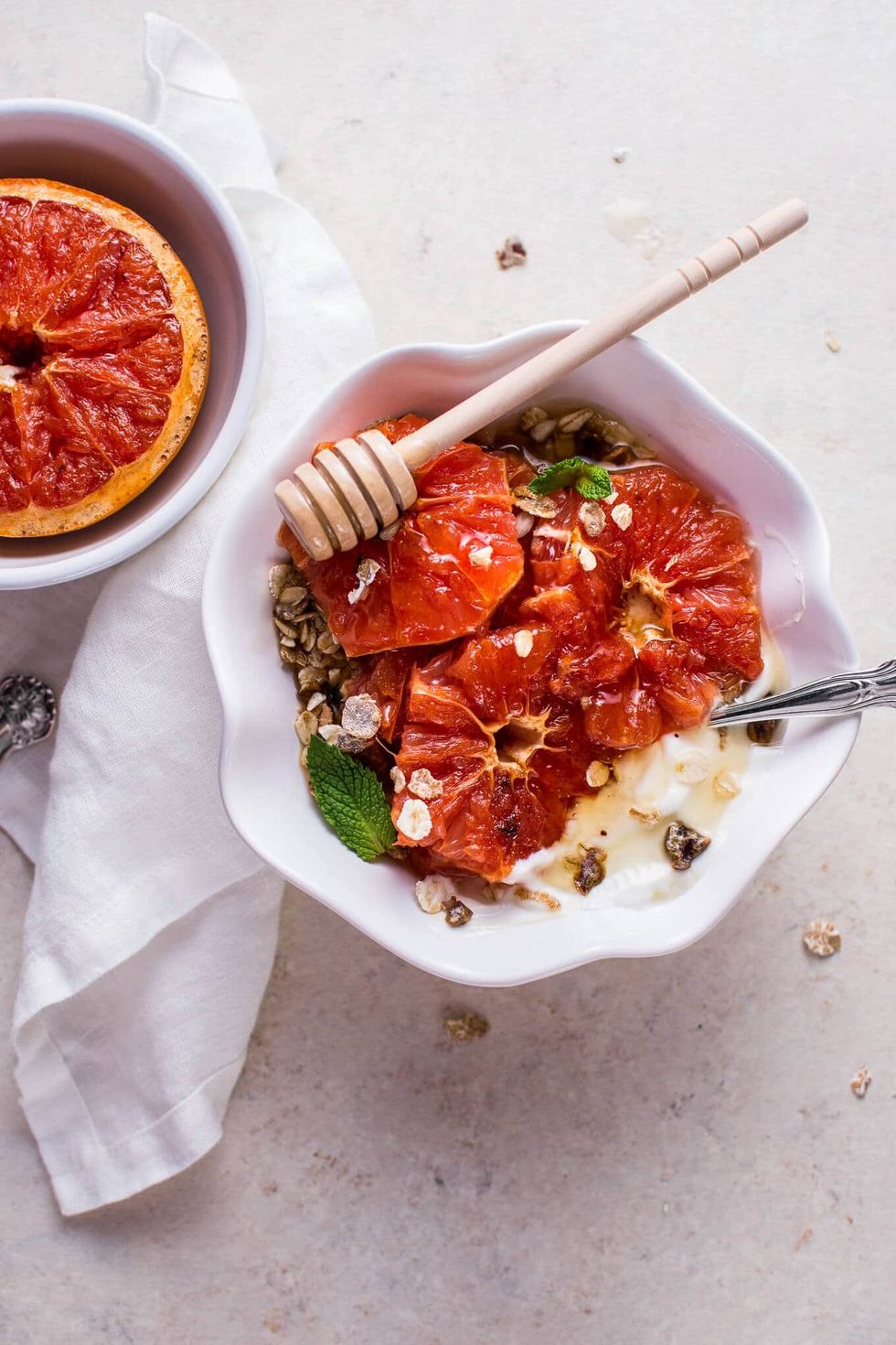 Grapefruit Br\u00fbl\u00e9e Breakfast Bowl
