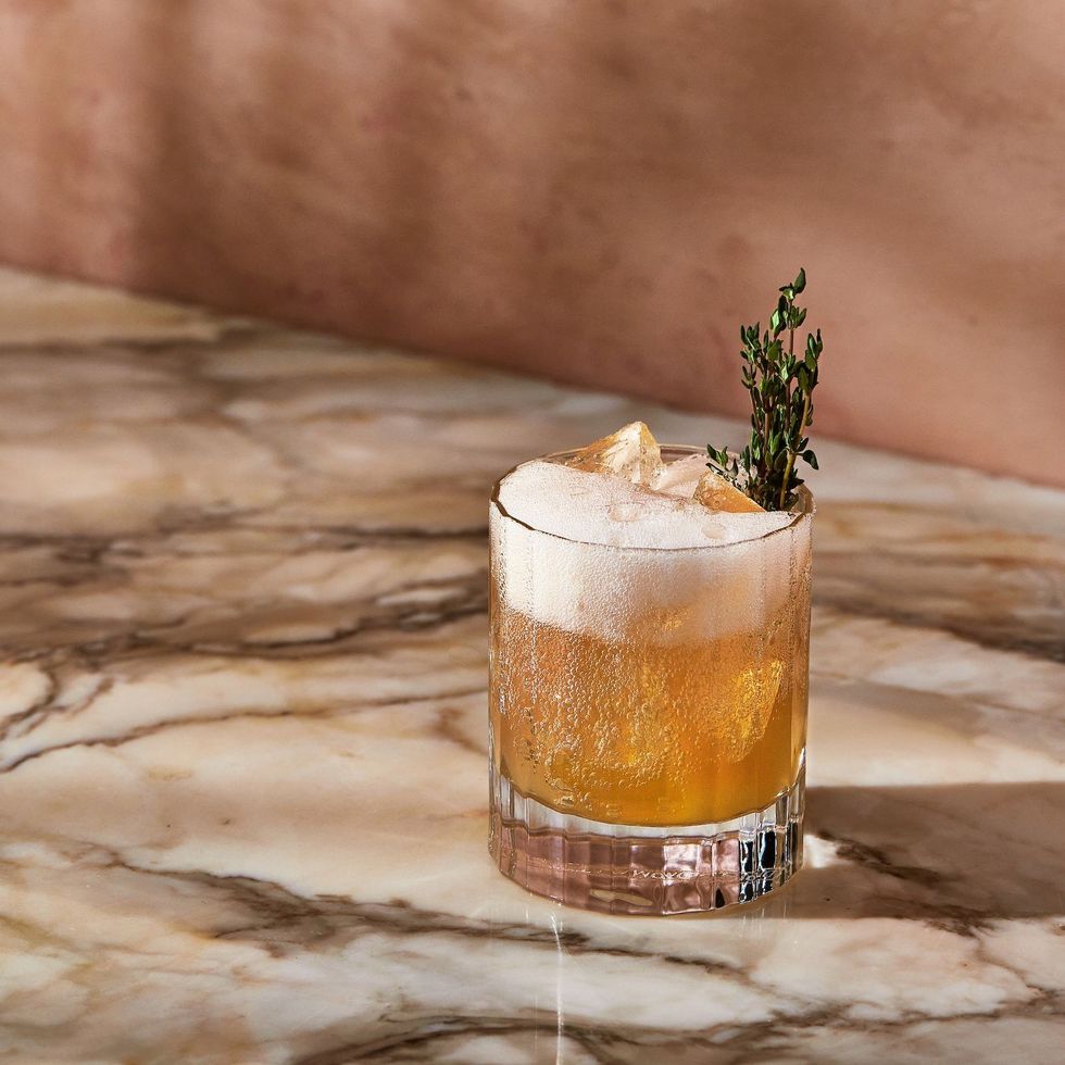 Grapefruit Thyme Fizz recipe