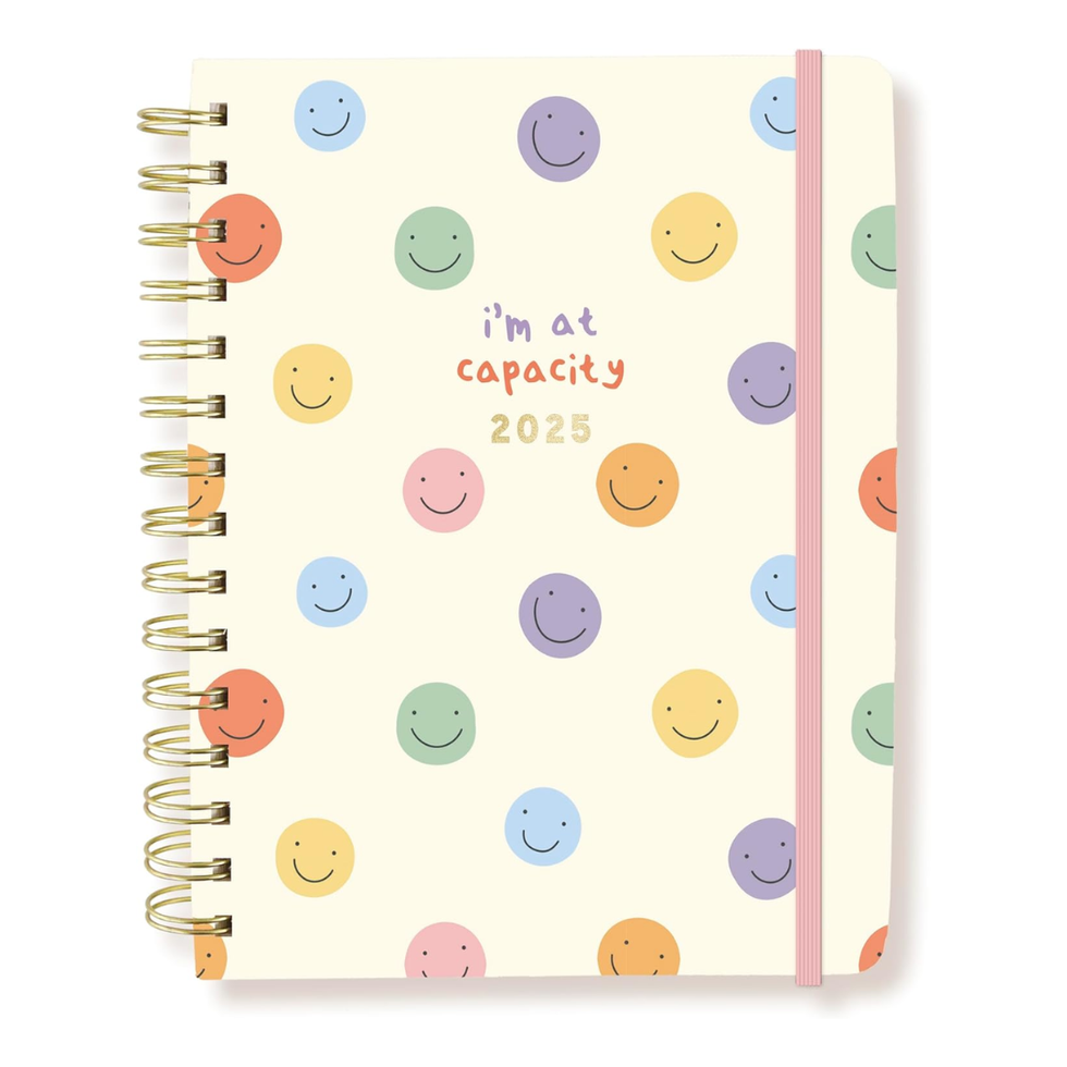 Graphique 18-Month July 2024-December 2025 Hardbound Spiral Planner