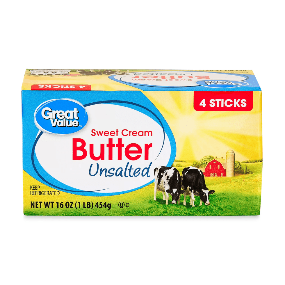 Great Value Unsalted Butter