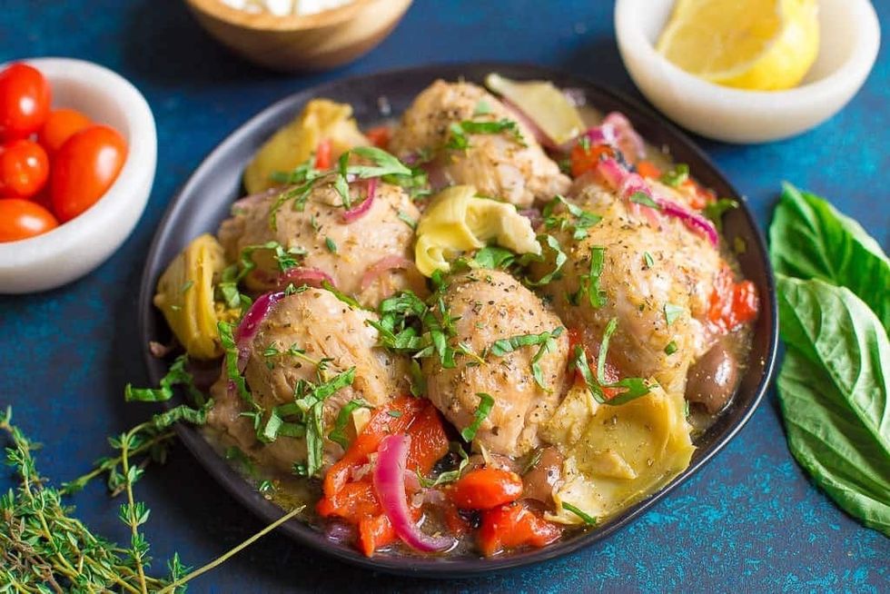 Greek Chicken Recipe instant pot recipe