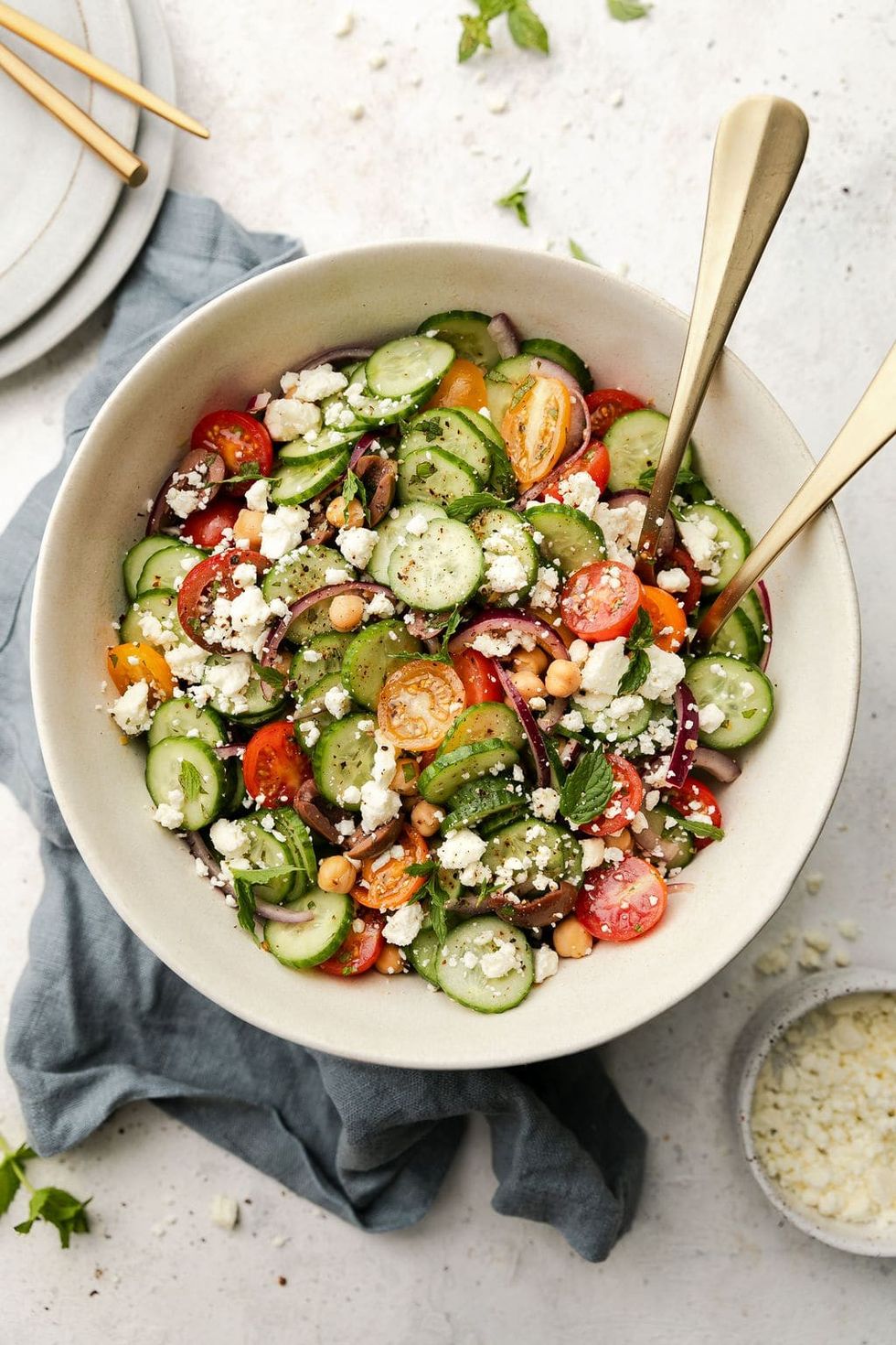 Greek Cucumber Salad