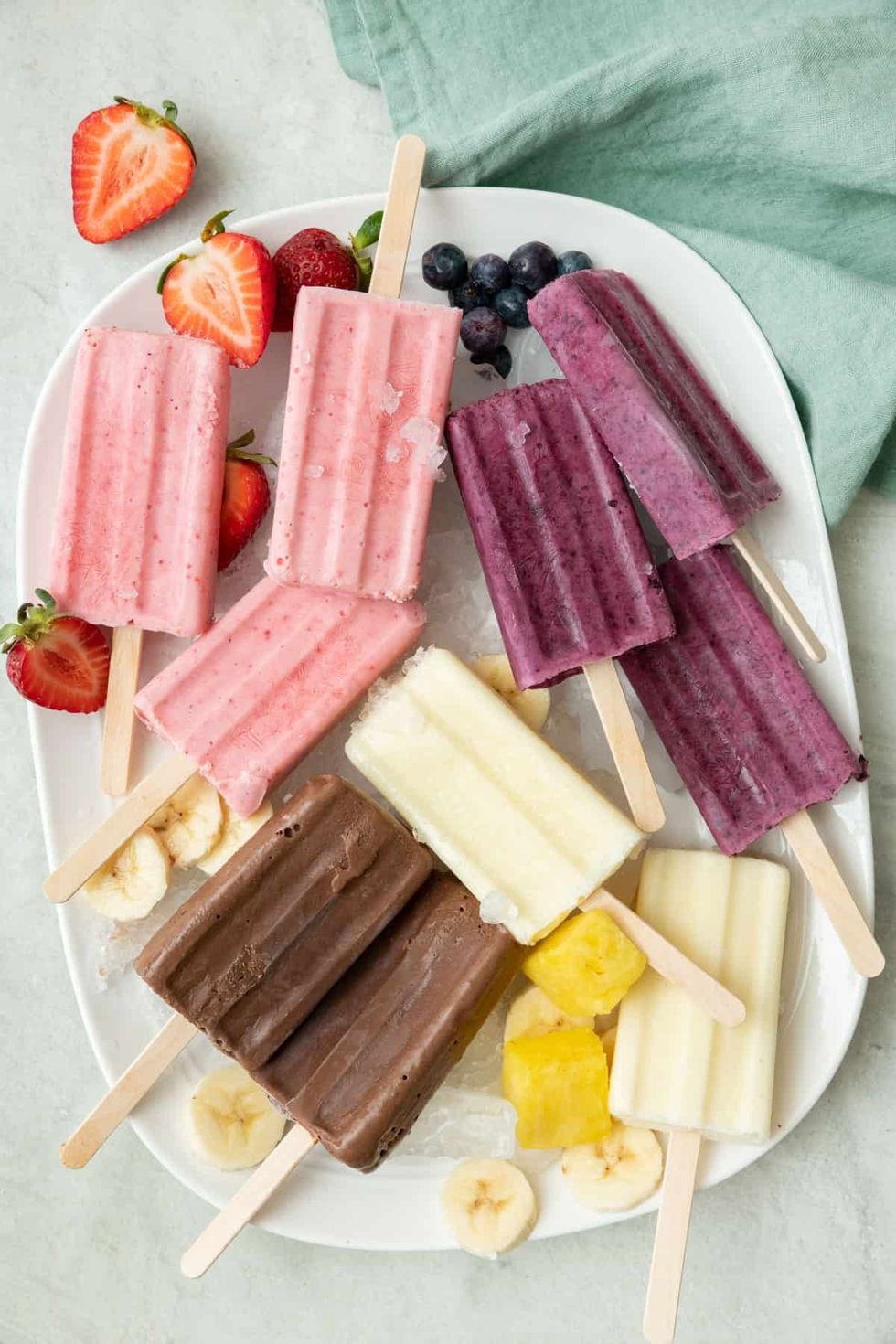 Greek Yogurt Popsicles