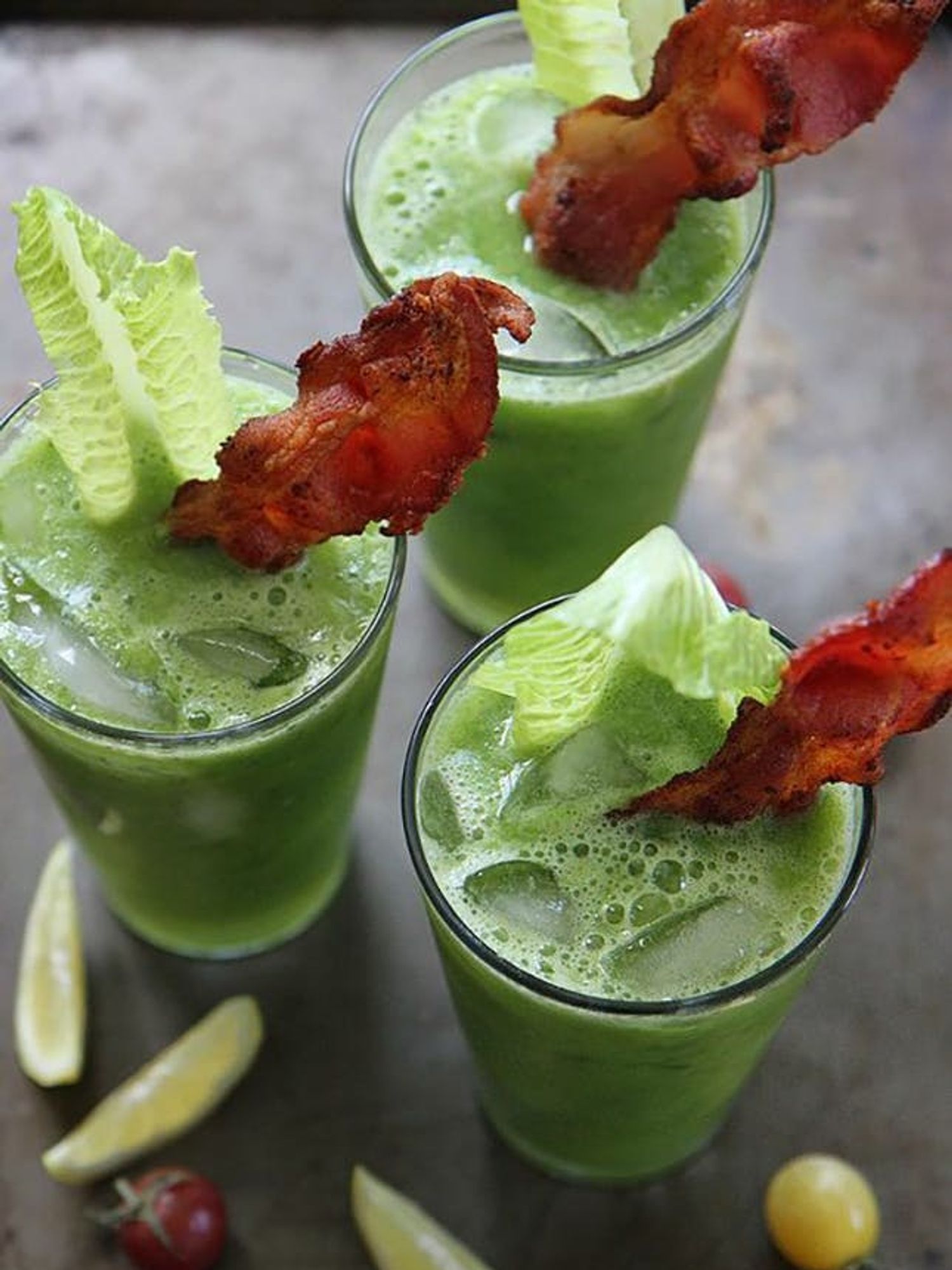 Green BLT Bloody Mary Green Cocktails