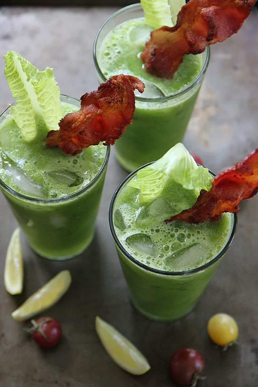 Green BLT Bloody Mary Green Cocktails