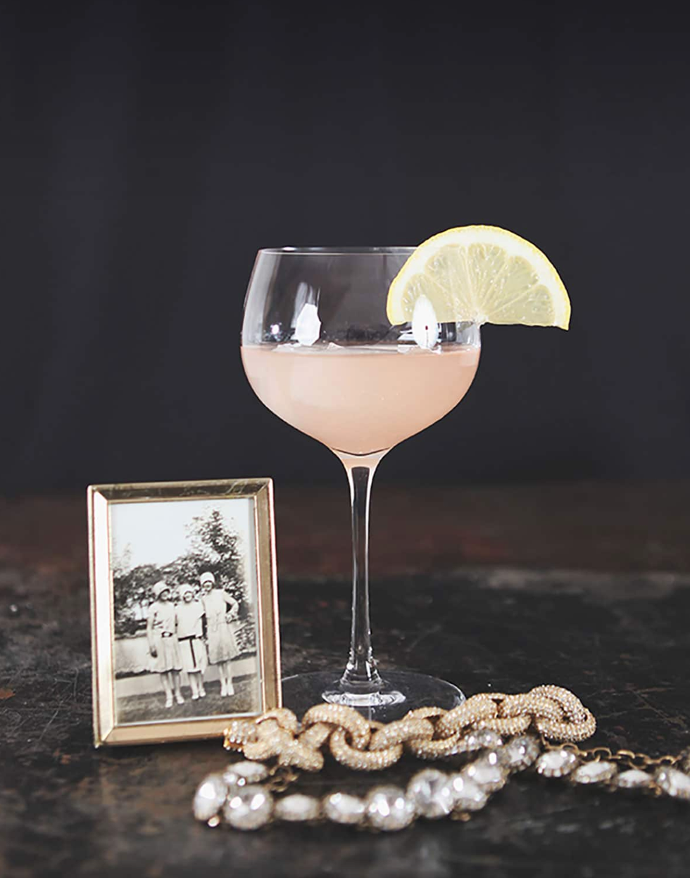 Green Chartreuse and Pear Brandy Cocktail