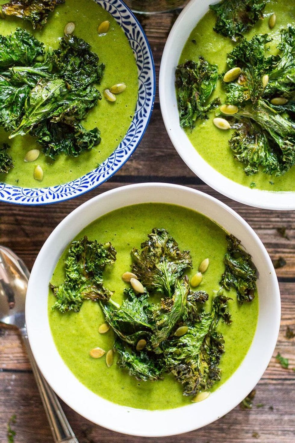 Green Goddess Vegan Broccoli Soup recipe