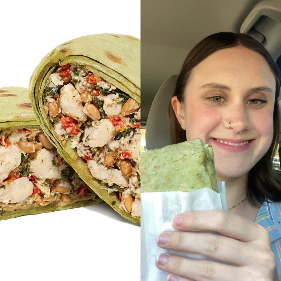 Green Goddess Wrap dunkin summer menu review