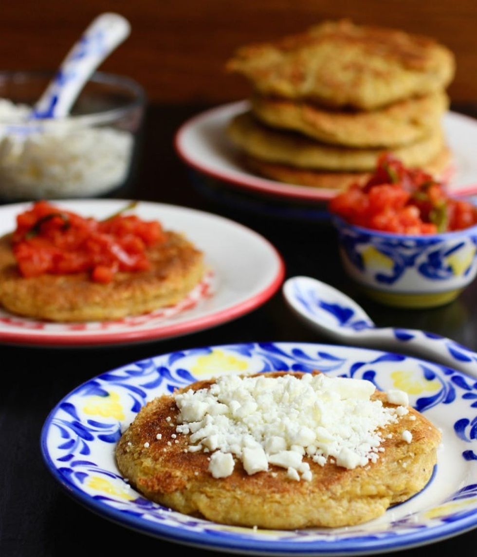 Green Plantain Arepas