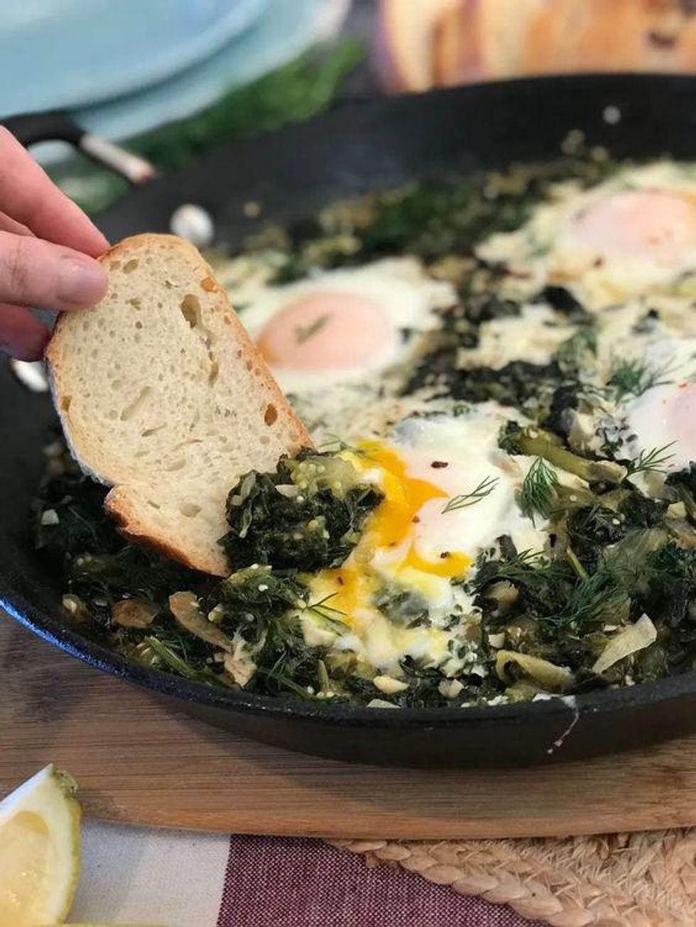 Green Shakshuka