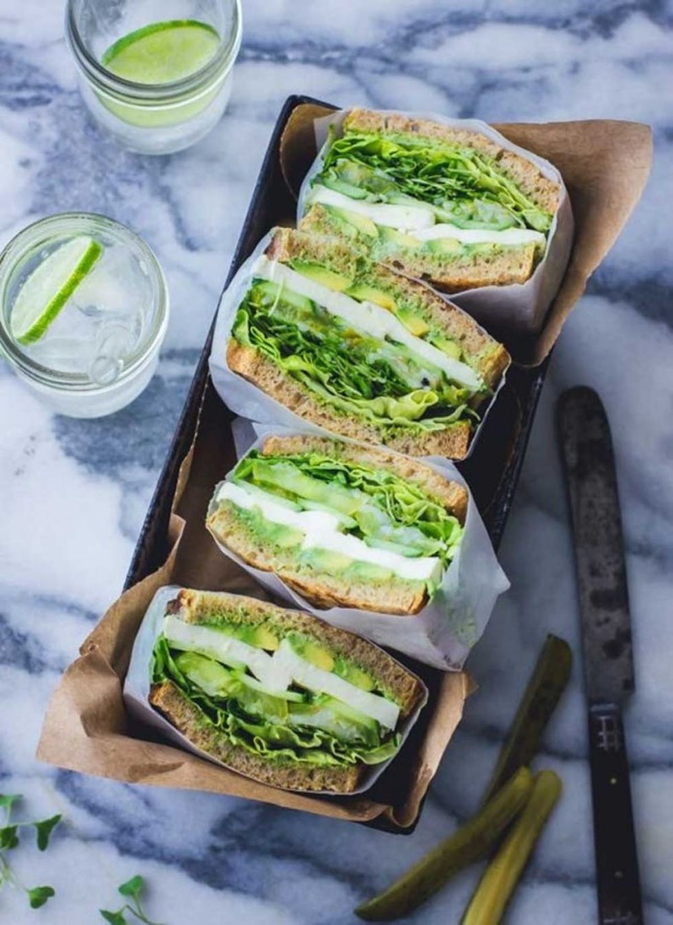 GreenGoddess sandwich recipe