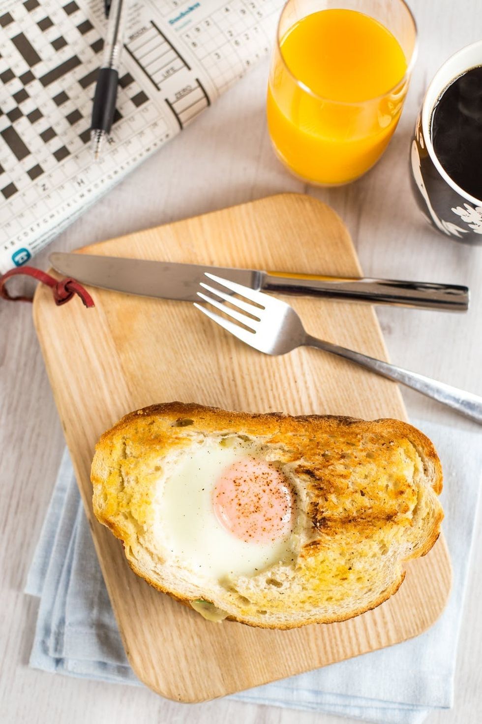 Grilled Cheese Egg in a Hole Easy Easter Brunch Ideas