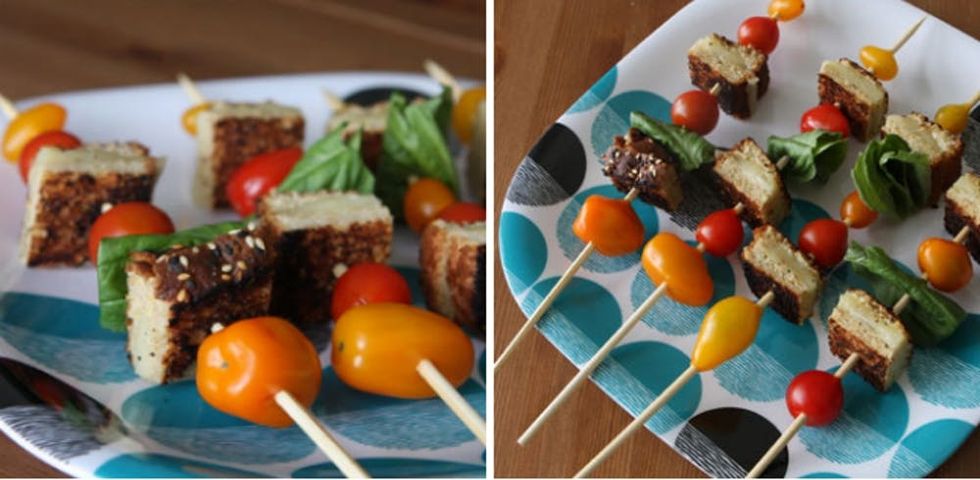 Grilled Cheese Kebabs