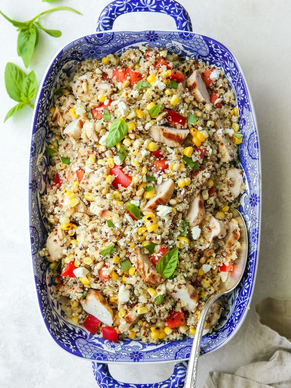 Grilled Chicken + Quinoa Salad
