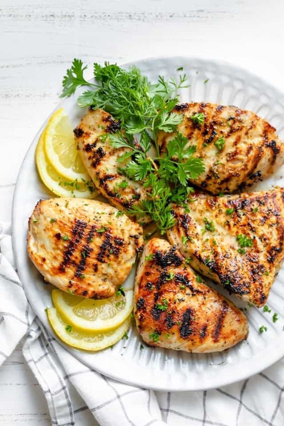 Grilled Lemon Chicken summer dinner recipes