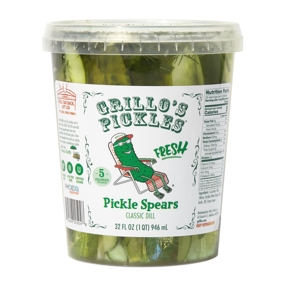 Grillo's Dill Pickle Spears