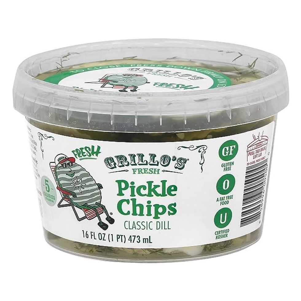 Grillo's Pickles Classic Dill Pickle Chips
