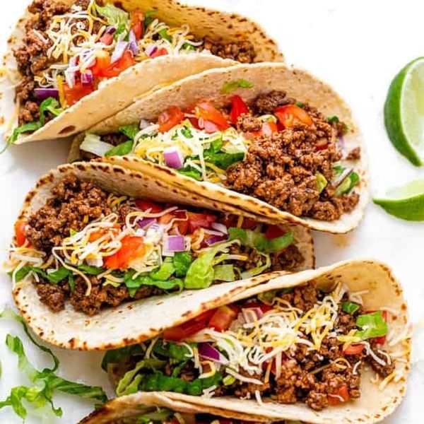 ground beef tacos
