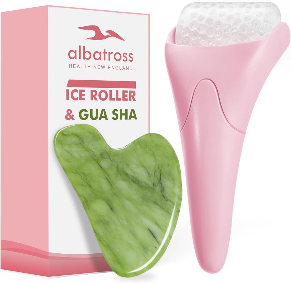 Gua Sha & Ice Roller Set