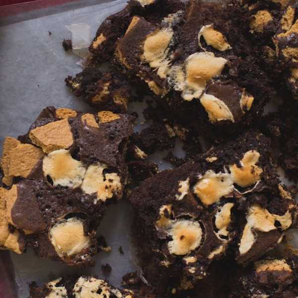 Guinness S\u2019more Brownies