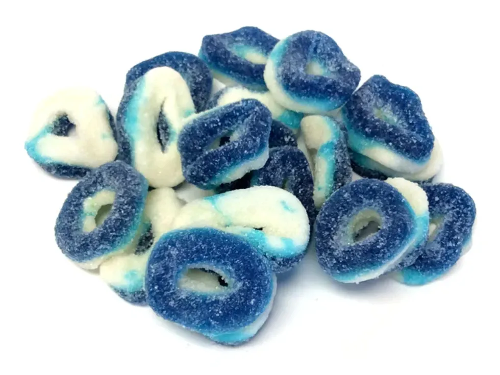 Gummi Blue Raspberry Rings
