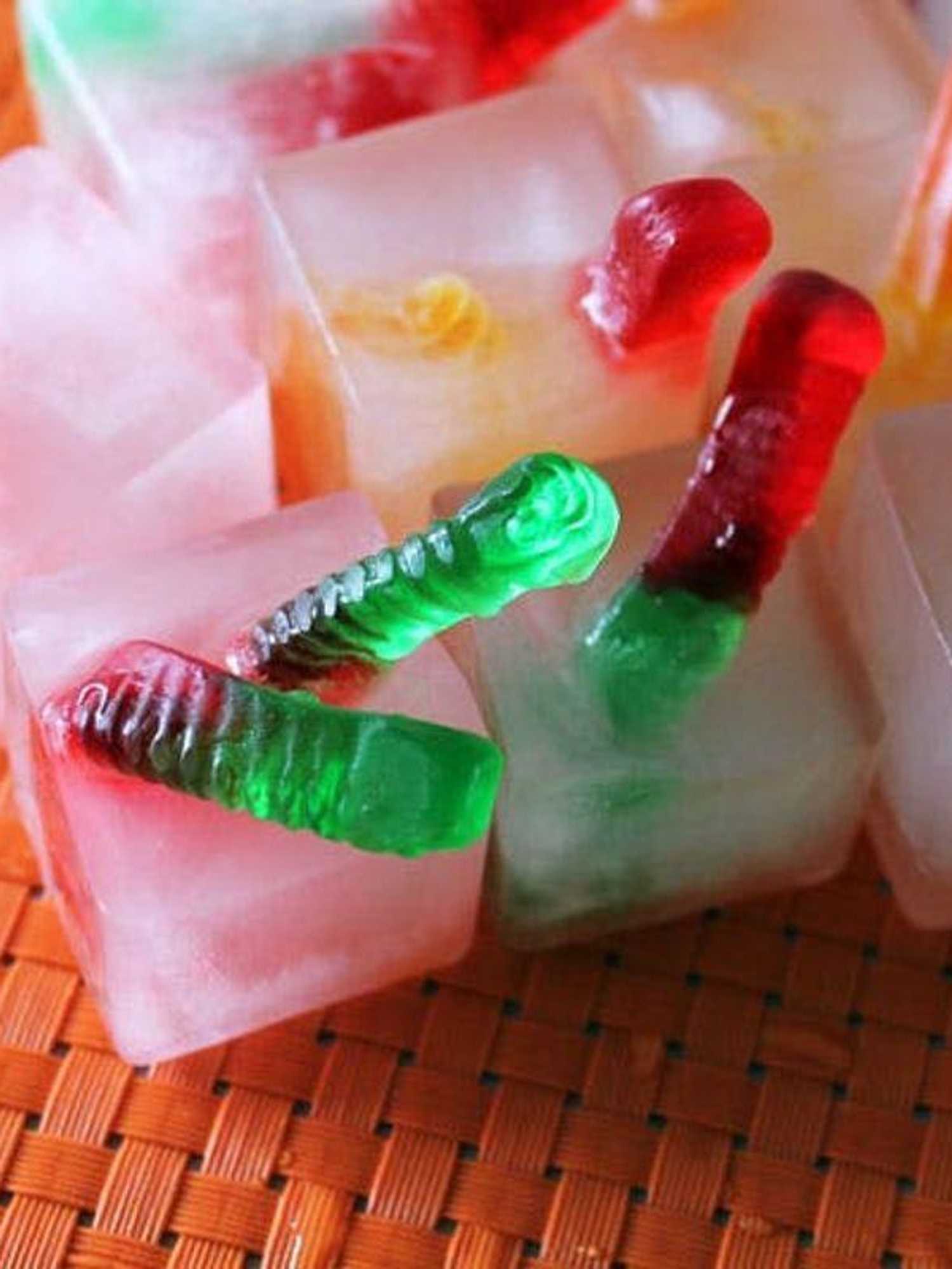 Gummy Worm Ice