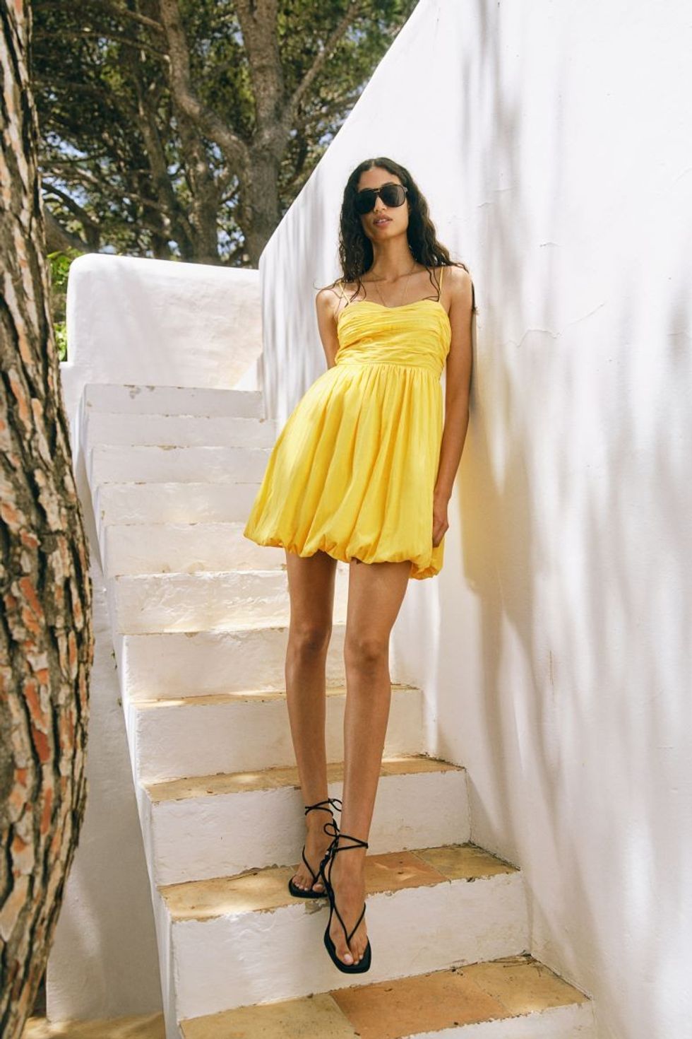 H&M Bubble-hem Dress