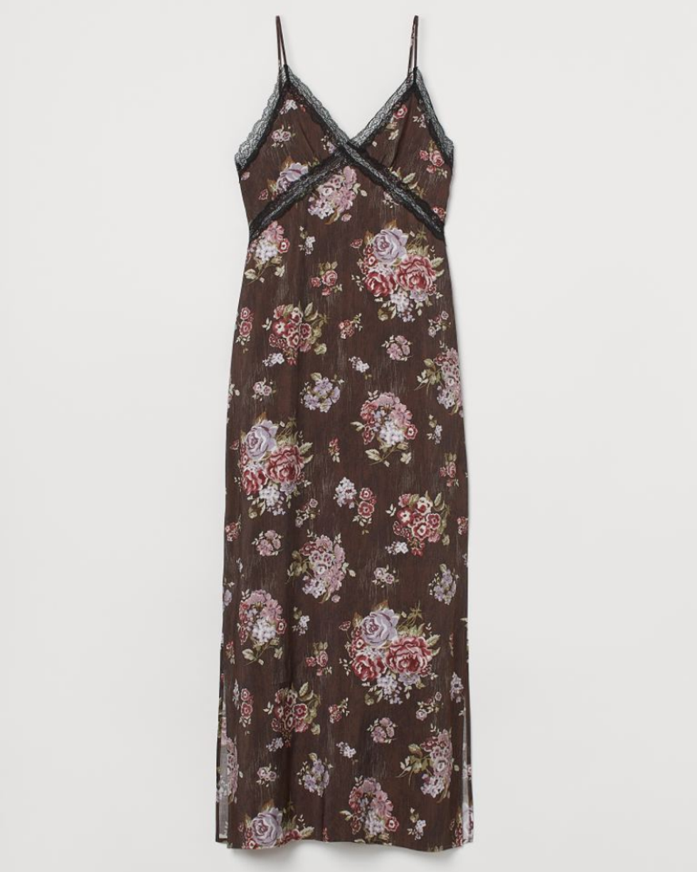 H&M Floral Slip Dress