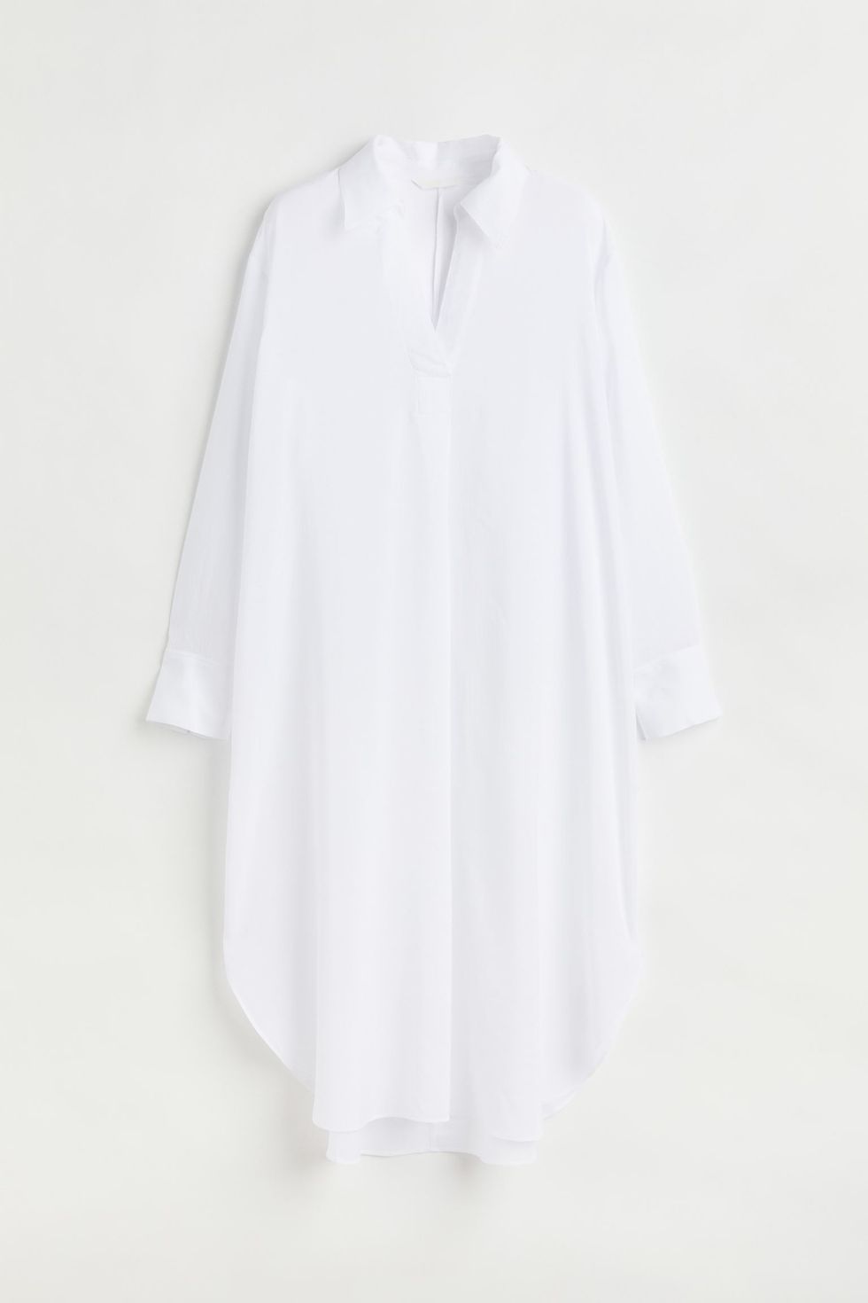 H&M Lyocell-Blend Shirt Dress