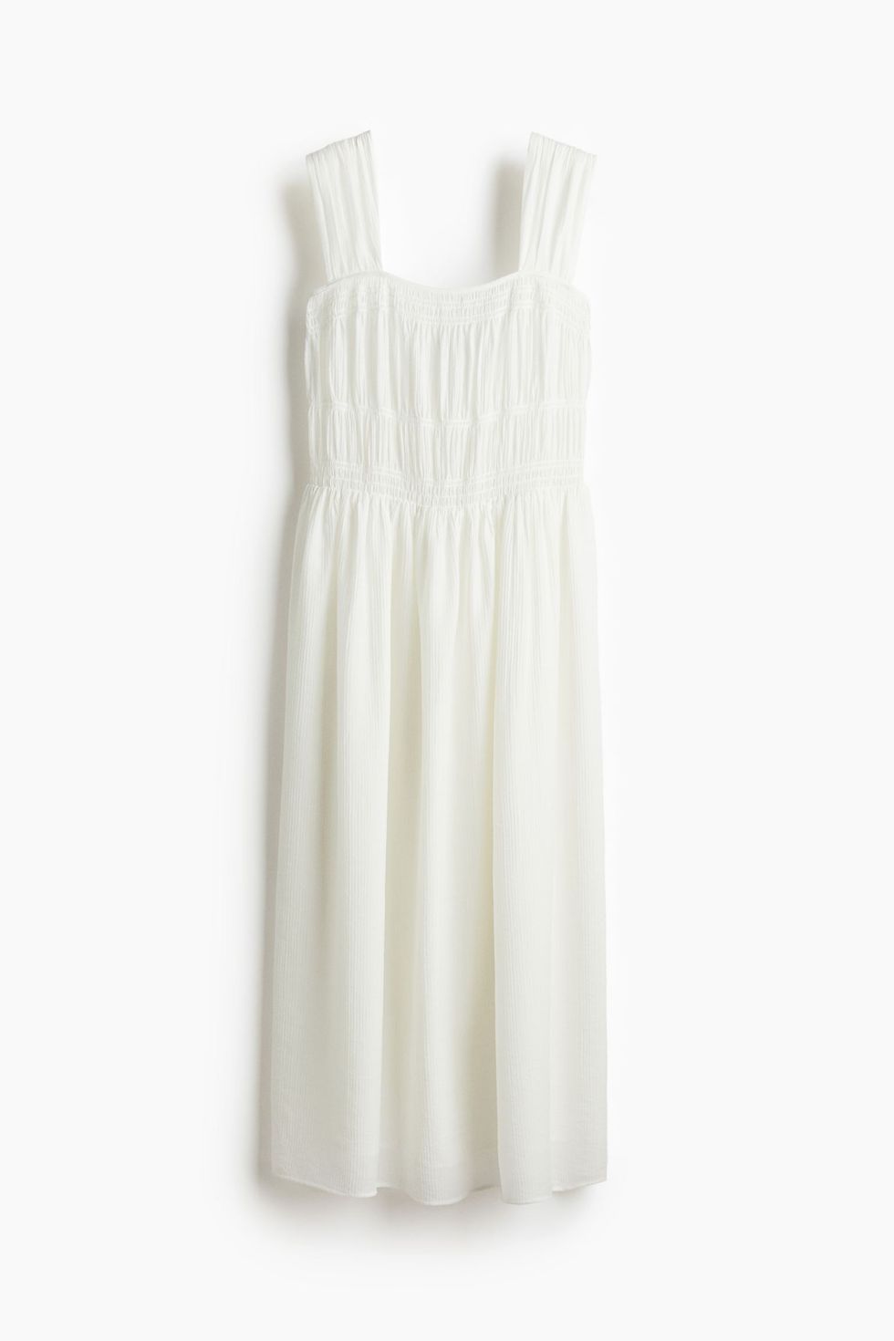 H&M Smocked-Bodice Dress