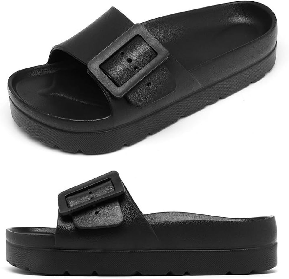 Haifago Womens Platform Sandals with Arch Support