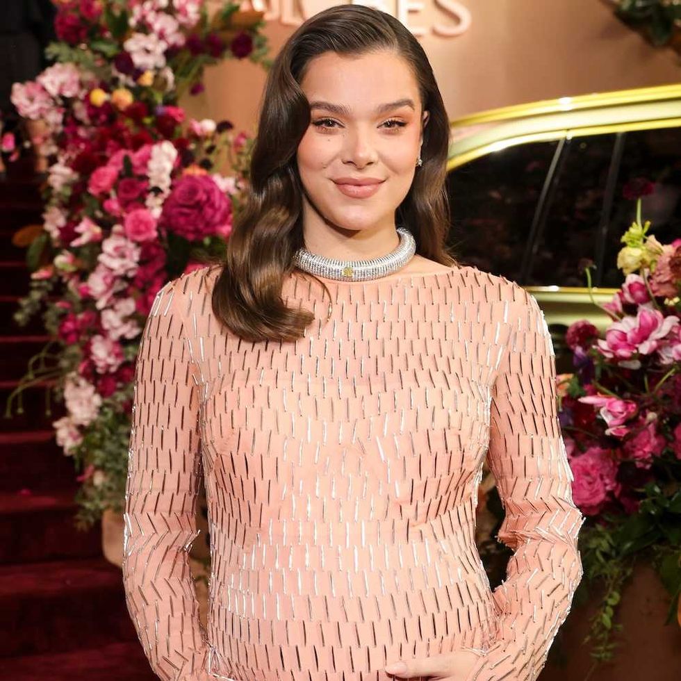 Hailee Steinfeld at the 83rd Golden Globes in 2026