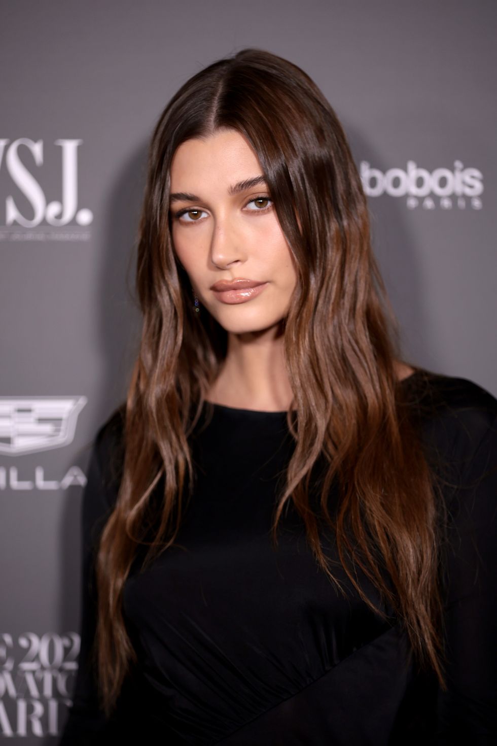 hailey bieber at the wsj magazine 2022 innovator awards