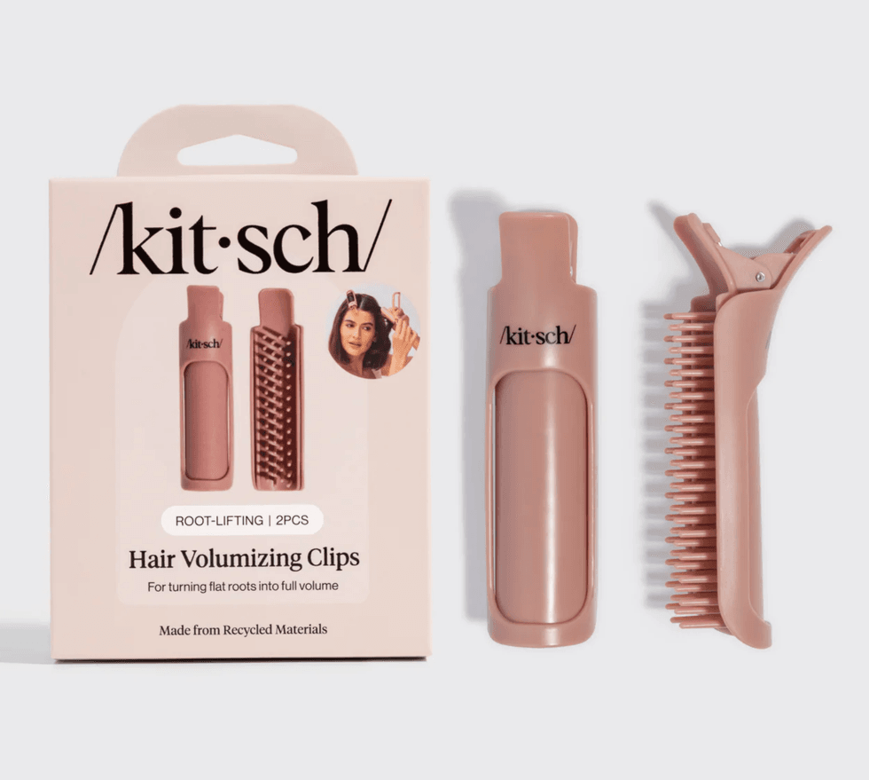 Hair Volumizing Clips in Terracotta