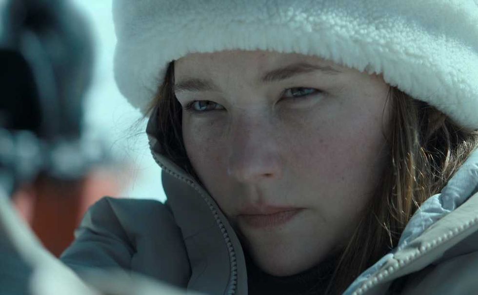 Haley Bennett in The Last Frontier on Apple TV