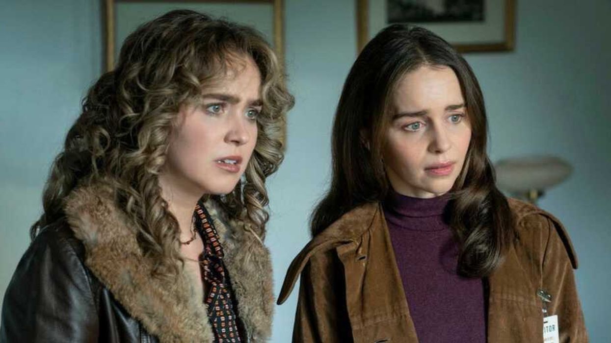 haley lu richardson emilia clarke ponies peacock show