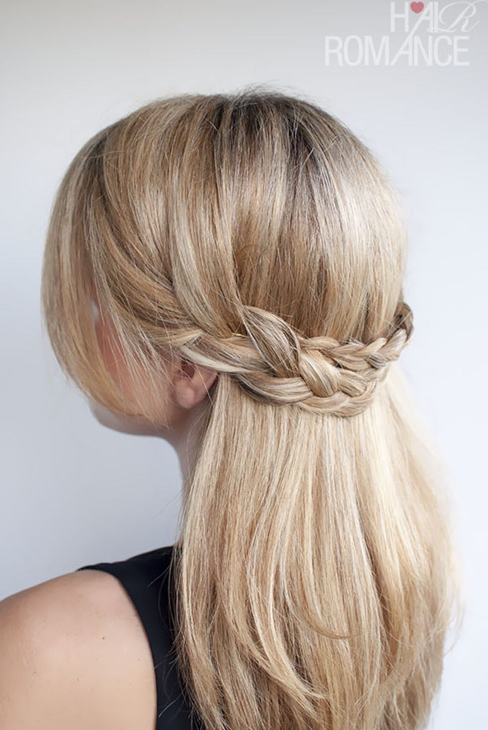 Half Crown Braid