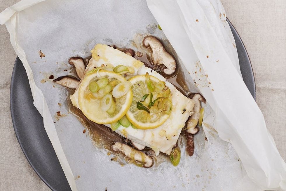 Halibut en Papillote