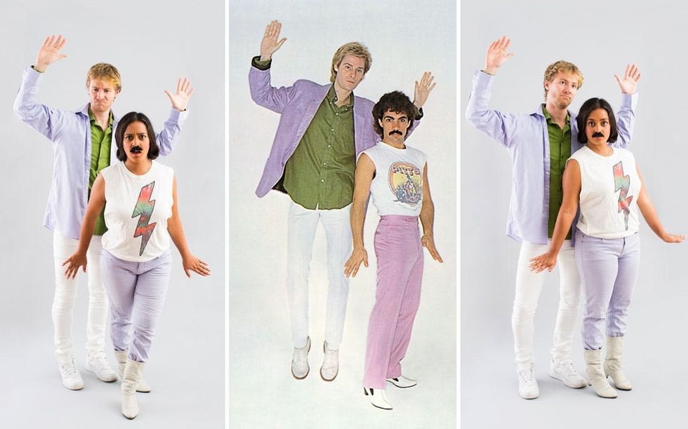 Hall and Oates Couples Costume