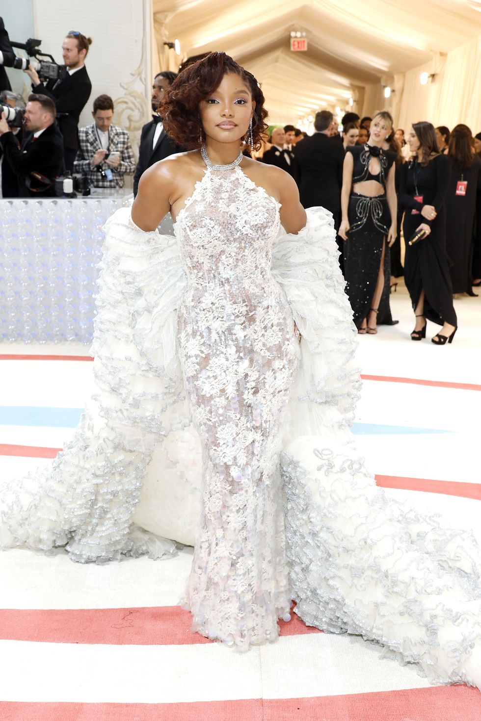 Halle Bailey at the 2023 met gala